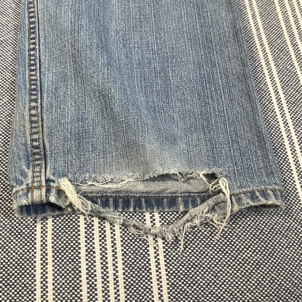Levis 559 Relaxed Straight Jeans Distressed Mens 36x34 (Fit 36x33)Blue Y2K